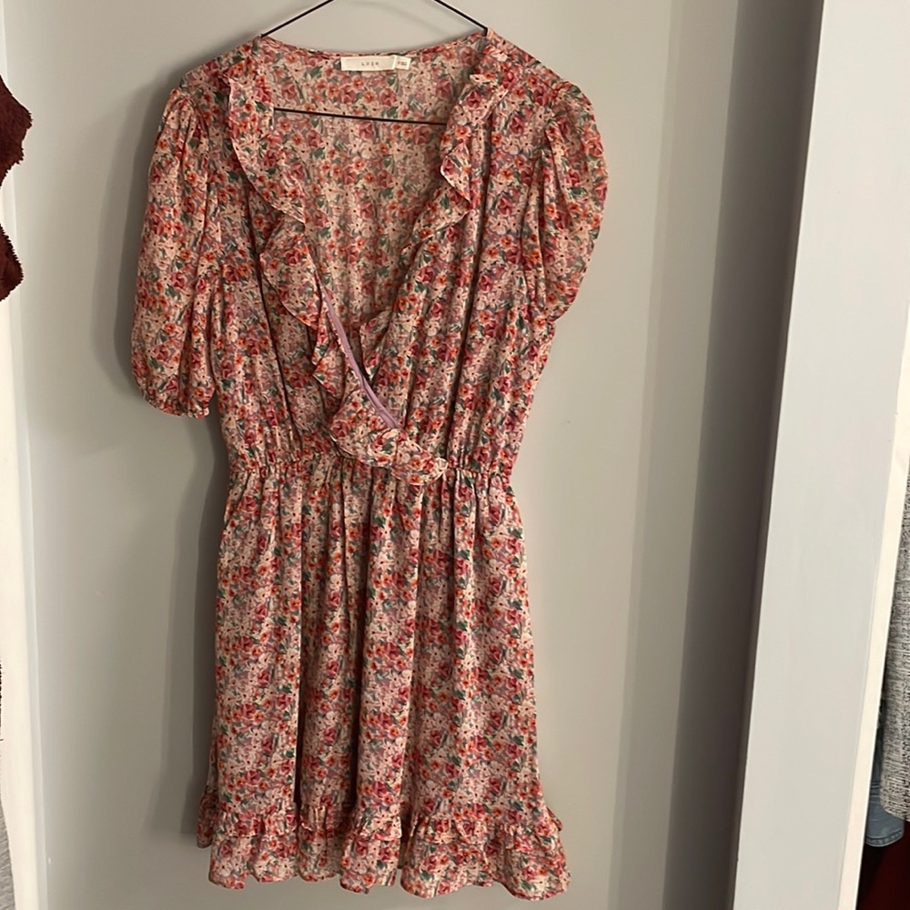 Floral mini dress